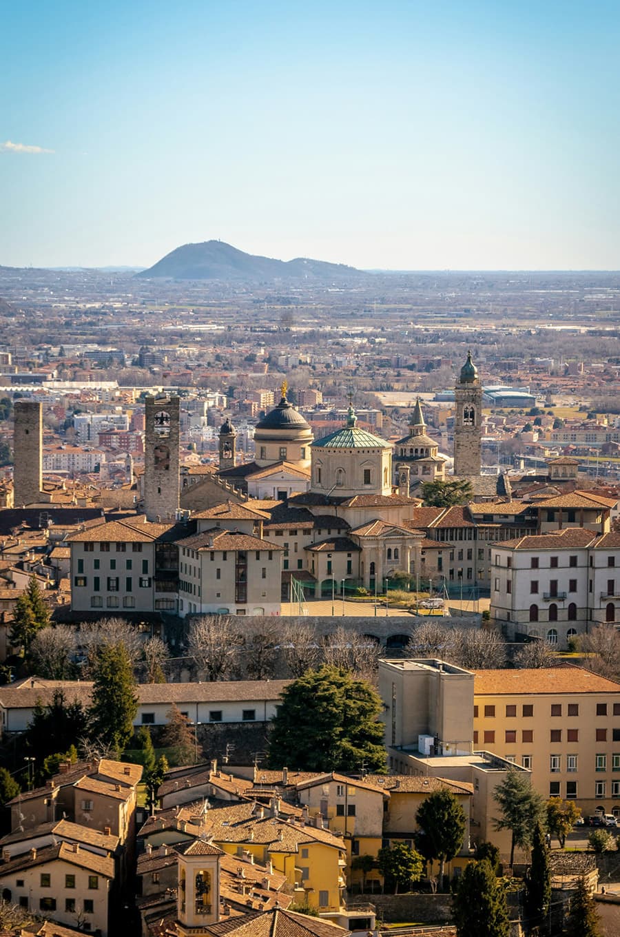 1h from Bergamo